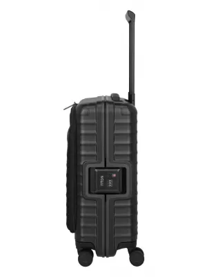 Kufor TITAN Overseas S Front pocket NOČNÝ TIEŇ ČIERNY