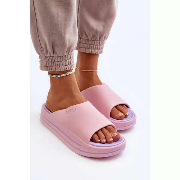  Dámske šľapky BIG STAR NN274A035 PINK Big Star Shoes 