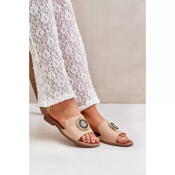  Dámske šľapky BOTO O 35304 BROWN 