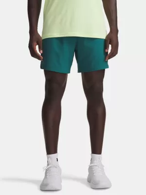 Pánske kraťasy UNDER ARMOUR VANISH WOVEN 6IN SHORTS 1373718-338 ZELENÁ