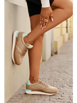 Dámske tenisky BIG STAR RR274A048 BEIGE Big Star Shoes