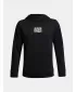 Chlapčenská mikina UNDER ARMOUR UA ARMOUR FLC RETRO GRPHC HD 6003812-001 ČIERNA