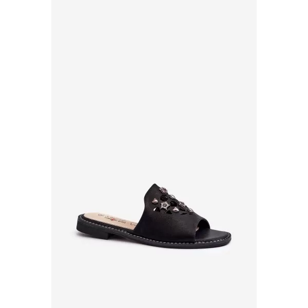 Dámske sandále S.BARSKI KV27-063 BLACK 