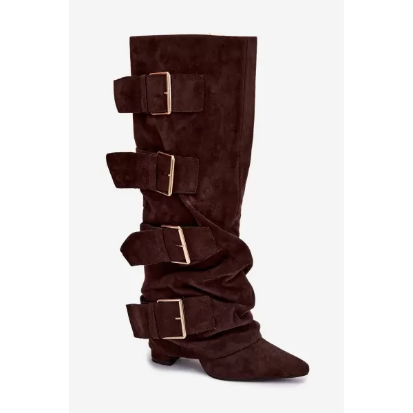  Dámske čižmy BOTO ISAVELLE 40940 BROWN 