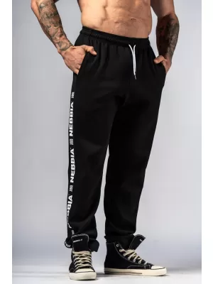 Tepláky HERO 296 BLACK Nebbia