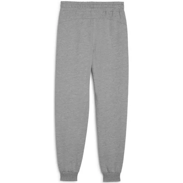  Detské nohavice PUMA TEAMGOAL CASUALS PANTS JR 658601-33 STREDNE SIVÝ VRES/BIELY 