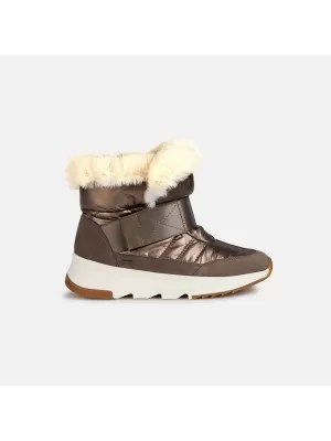 Dámske členkové čižmy GEOX FALENA B ABX G011637 HNEDÁ