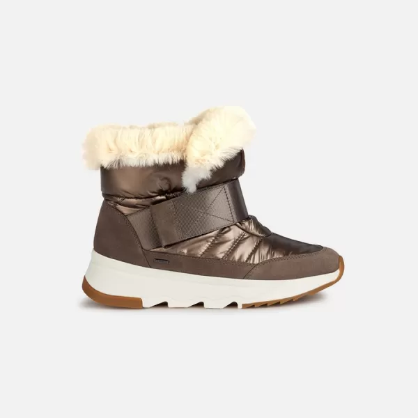  Dámske členkové čižmy GEOX FALENA B ABX G011637 HNEDÁ 