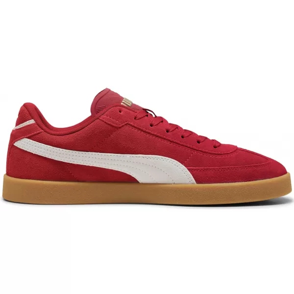  Čižmy PUMA CLUB II ERA SUEDE 400717-08 FORATRED/P.WHITE/ FORATRED/P.WHITE/PUMA GOLD 