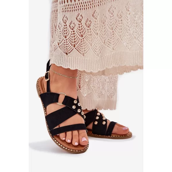  Dámske sandále BOTO ZANIRA 38208 BLACK 