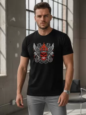Pánske tričko DSTREET NX058R ČIERNA