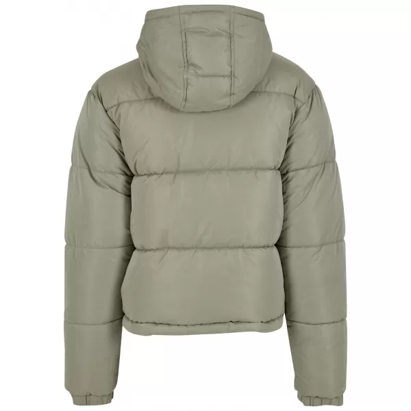  Dámska bunda URBAN CLASSICS TB7587 BLEDÝ OLIV 
