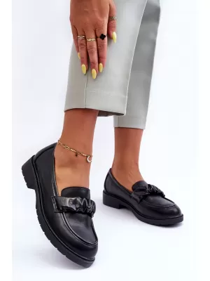 Dámske mokasíny S.BARSKI HY335 BLACK