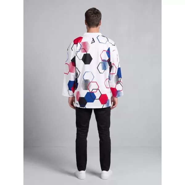  Unisex dres premium ALTISPORT VOJ/ALU036DRES01 HEXA BIELA 