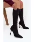 Dámske čižmy D&A JC52-883 BLACK
