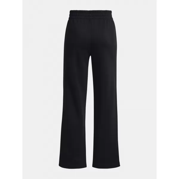  Dámske športové nohavice UNDER ARMOUR RIVAL FLC STRAIGHT PANT 1381847-001 ČIERNA 