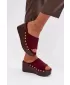 Dámske šľapky BOTO HELIVINA 41629 BURGUNDY
