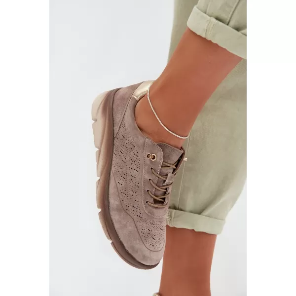  Dámske tenisky SERGIO LEONE SP-002 BROWN 