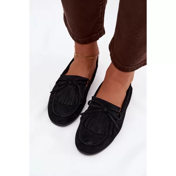  Dámske mokasíny BOTO JANELISSE 41308 BLACK 