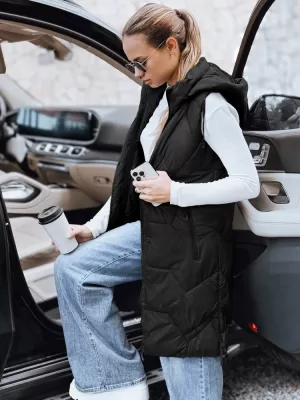 Dámska vesta DSTREET TY5269 ČIERNA