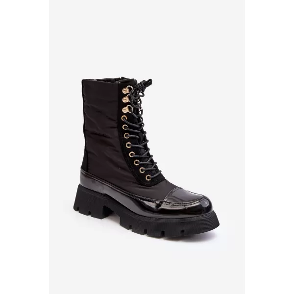  Dámske topánky na podpätku BOTO SARANEMA 27553 BLACK 