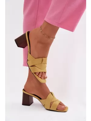 Dámske sandále BOTO CORIVELLE 41569 YELLOW