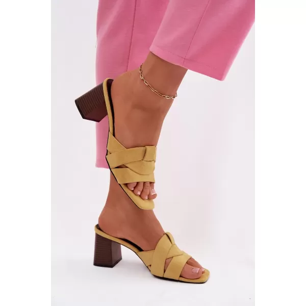  Dámske sandále BOTO CORIVELLE 41569 YELLOW 