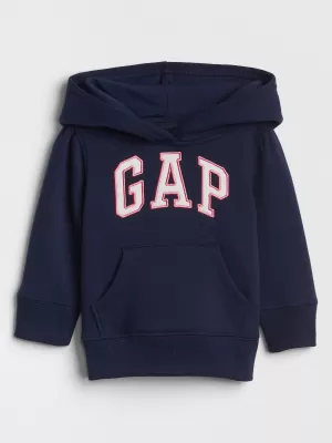 Detská mikina GAP LOGO HOODIE PULLOVER 618806-01 ELYSIAN BLUE