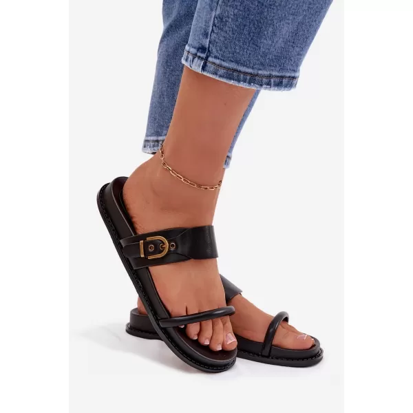  Dámske šľapky BOTO SARILISSE 41609 BLACK 