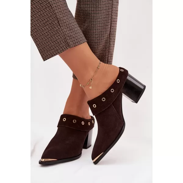  Dámske topánky D&A CR61-3059 BROWN 