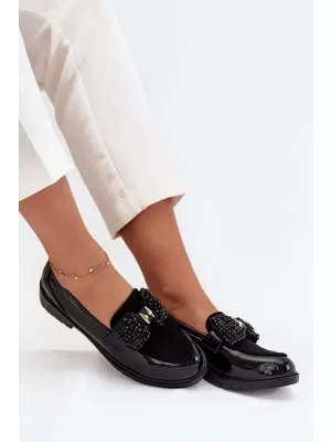 Dámske mokasíny D&A HY51-319 BLACK