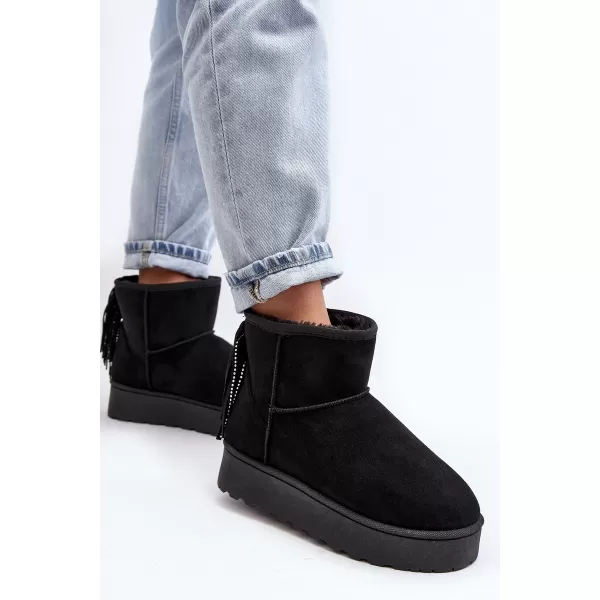  Dámske snehule BOTO LIRICO 28758 BLACK 