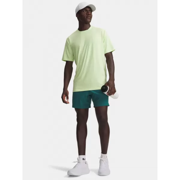 Pánske kraťasy UNDER ARMOUR VANISH WOVEN 6IN SHORTS 1373718-338 ZELENÁ 