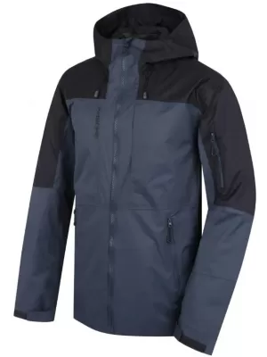 Pánska bunda HUSKY NICKIN M ANTHRACITE/BLACK
