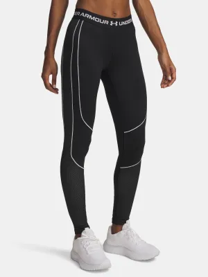 Dámske legíny UNDER ARMOUR UA COLDGEAR TEXTURED LEGGING 6003997-003 ČIERNA
