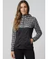 Dámska softshellová bunda premium ALTISPORT VOJ/ALW048JACK01 ČIERNOBIELA