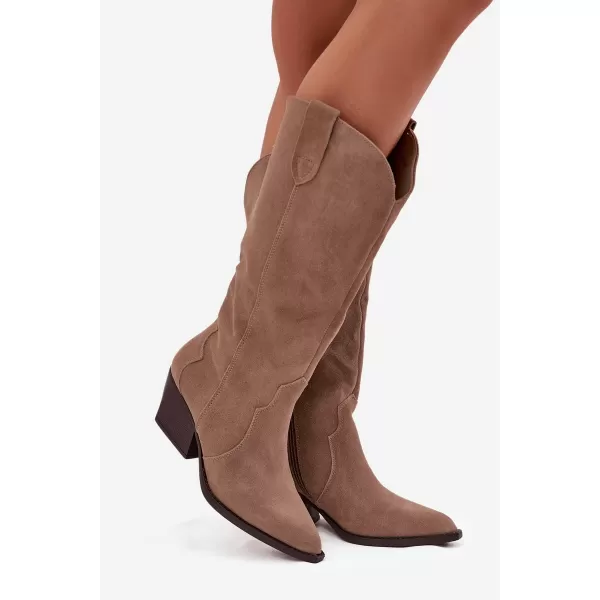  Dámske čižmy BOTO URSELLE 40126 KHAKI 