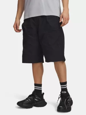 Pánske kraťasy UNDER ARMOUR UA HOOPS WOVEN SHORT 6011096-001 ČIERNA
