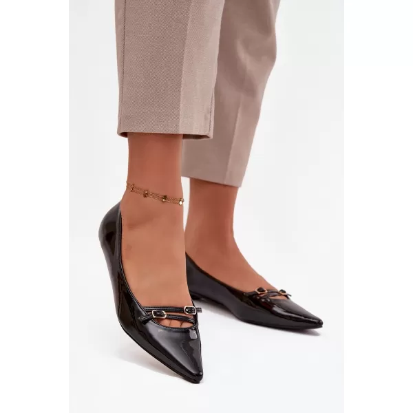  Dámske baleríny BOTO ZARELIA 40578 BLACK 