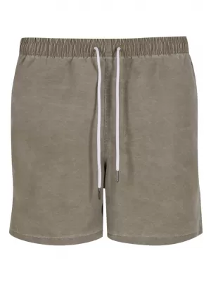 Pánske šortky URBAN CLASSICS TB7692 BLEDÁ OLIVA
