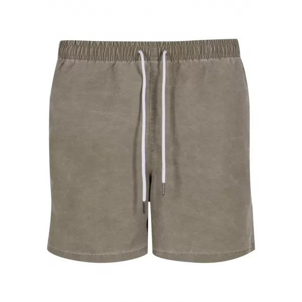  Pánske šortky URBAN CLASSICS TB7692 BLEDÁ OLIVA 