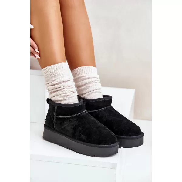  Dámske snehule BOTO NEREVIANA 33347 BLACK 