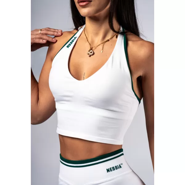  Halter top CLUB DOR 640 WHITE Nebbia 