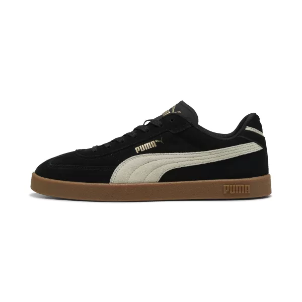  Čižmy PUMA CLUB II ERA SUEDE 400717_01 PUMA ČIERNA/ALPSKÝ SNEH/GUMA 