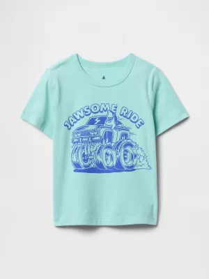Detské tričko GAP GRAPHIC TEE 738060-03 SURF SPRAY