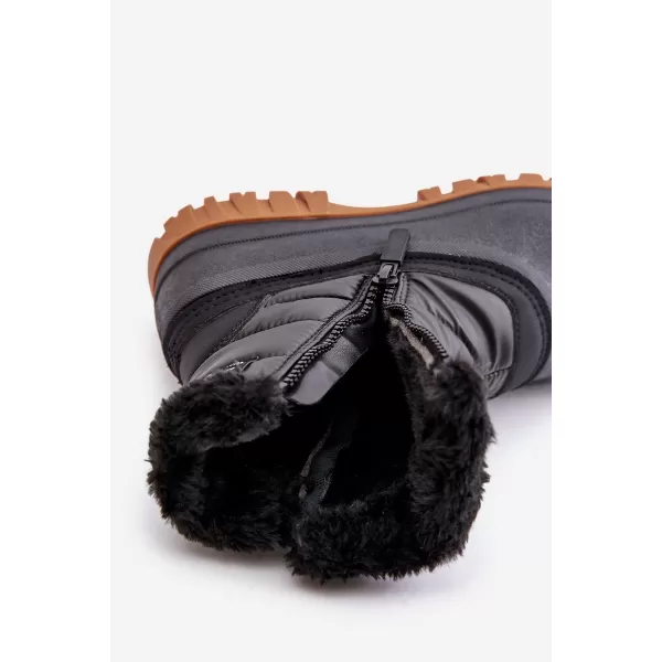  Dámske snehule LEE COOPER LCJ-24-44-2866 BLACK 
