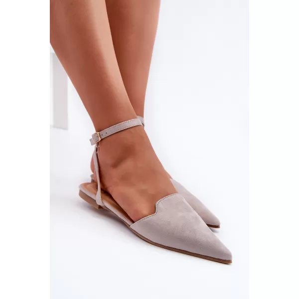  Dámske baleríny BOTO ELLESARA 32771 GREY 