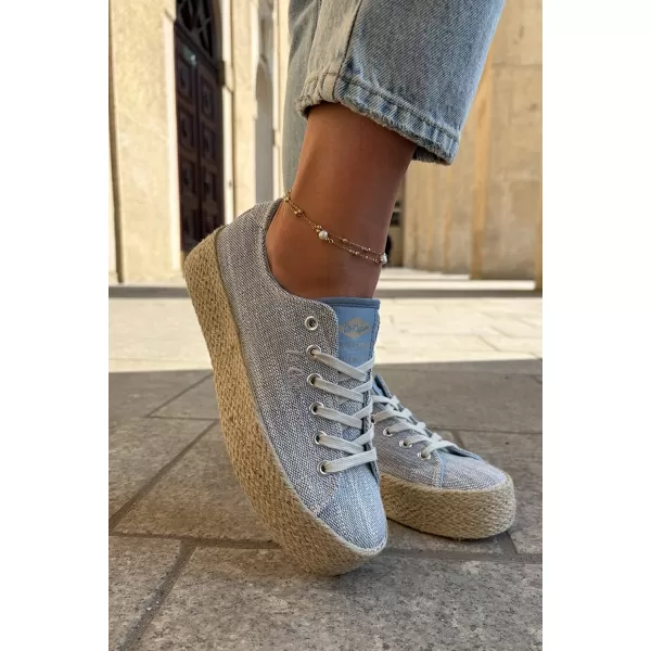  Dámske tenisky LEE COOPER LCW-25-02-3284 LIGHT BLUE 