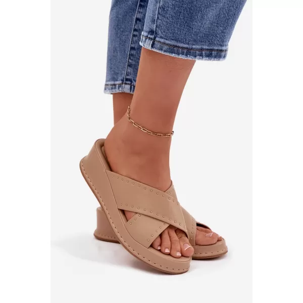  Dámske sandále BOTO CALORISSA 41602 KHAKI 