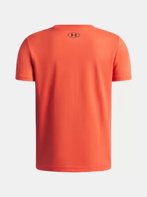 Chlapčenské tričko UNDER ARMOUR B SPORTSTYLE LC SS 1389962-690 ČERVENÁ
